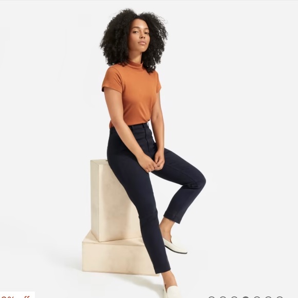 Everlane Slim-Leg Crop Pants - Picture 3 of 10
